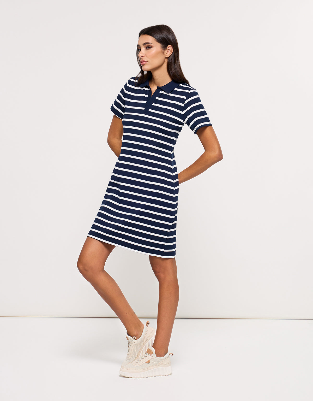 Vestido corto Azul Marino - Marinu 3