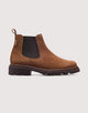 Brown Suede Chelsea Boots - Stonester