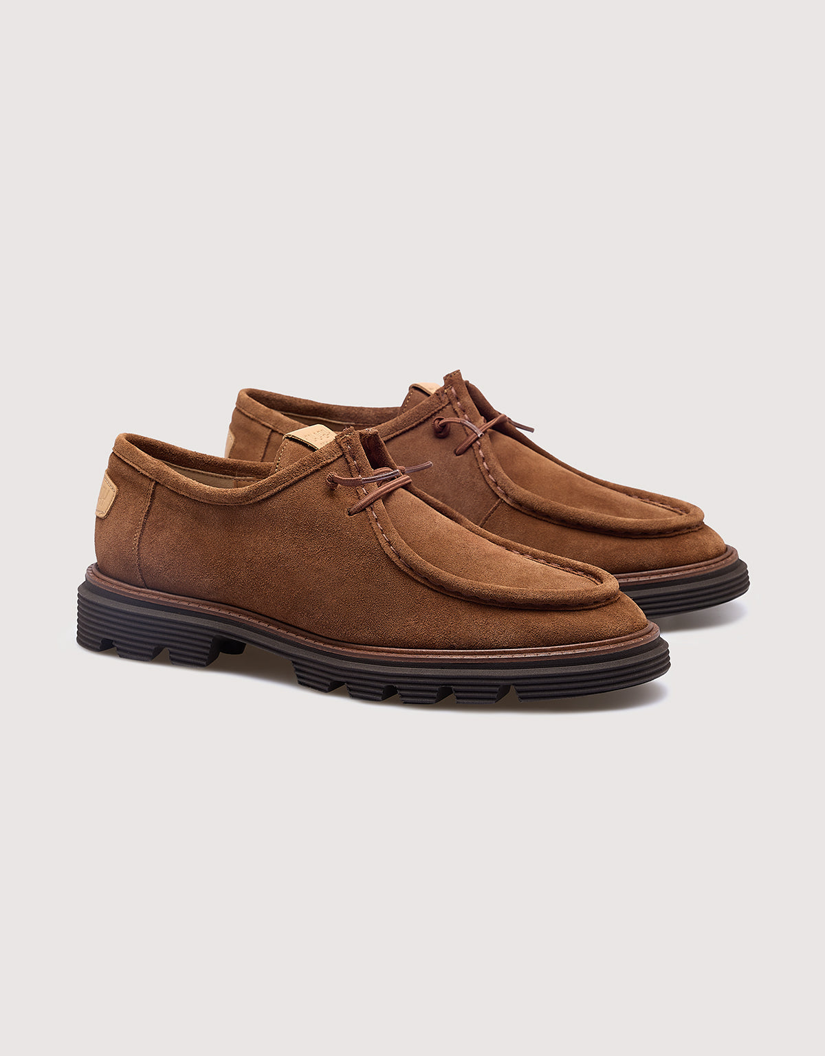 Zapato Wallabee Serraje Marrón - Rocky 7
