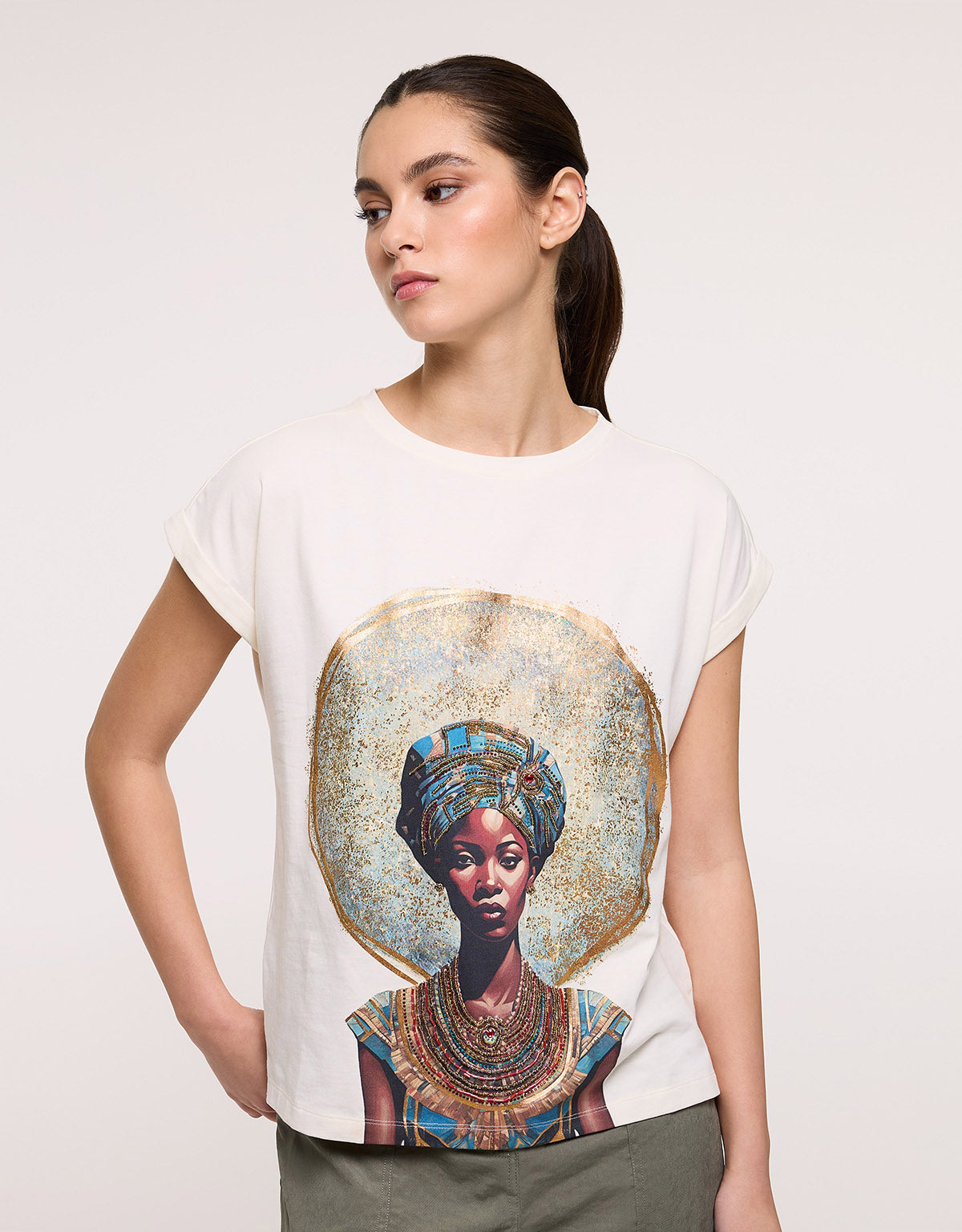 Camiseta Manga Corta Blanca - Kiaro