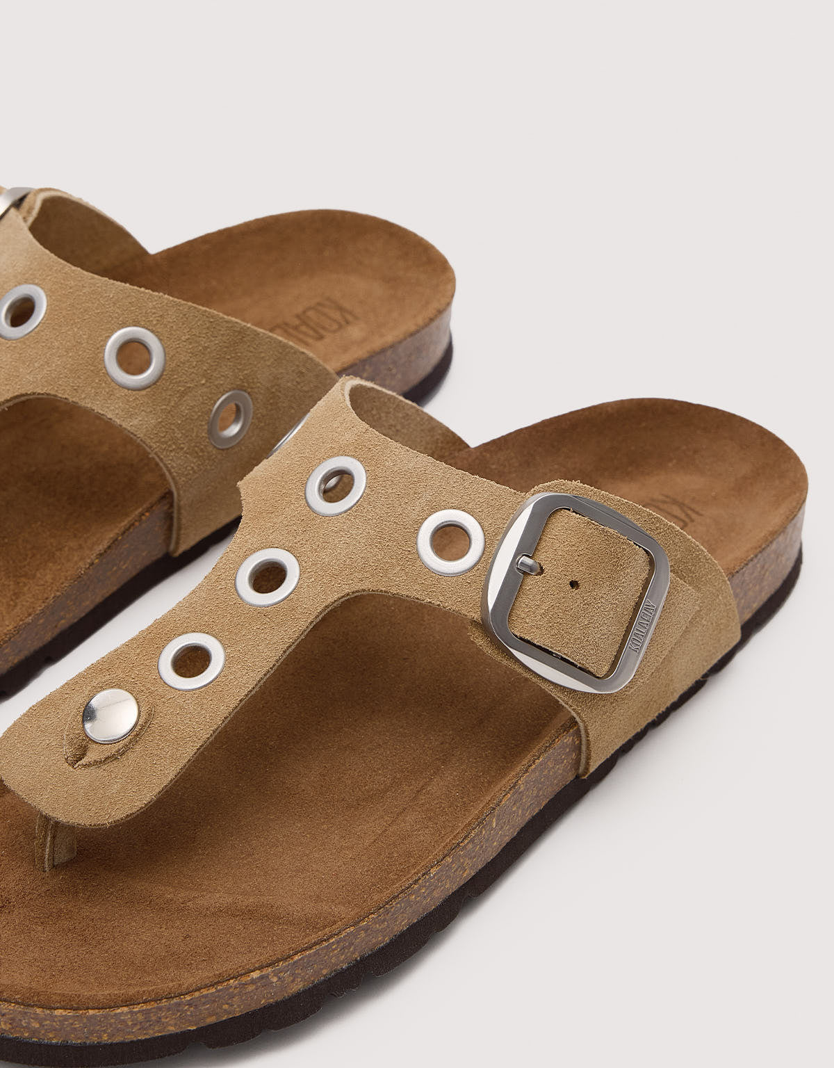 Bio Sandal Taupe - Xoco
