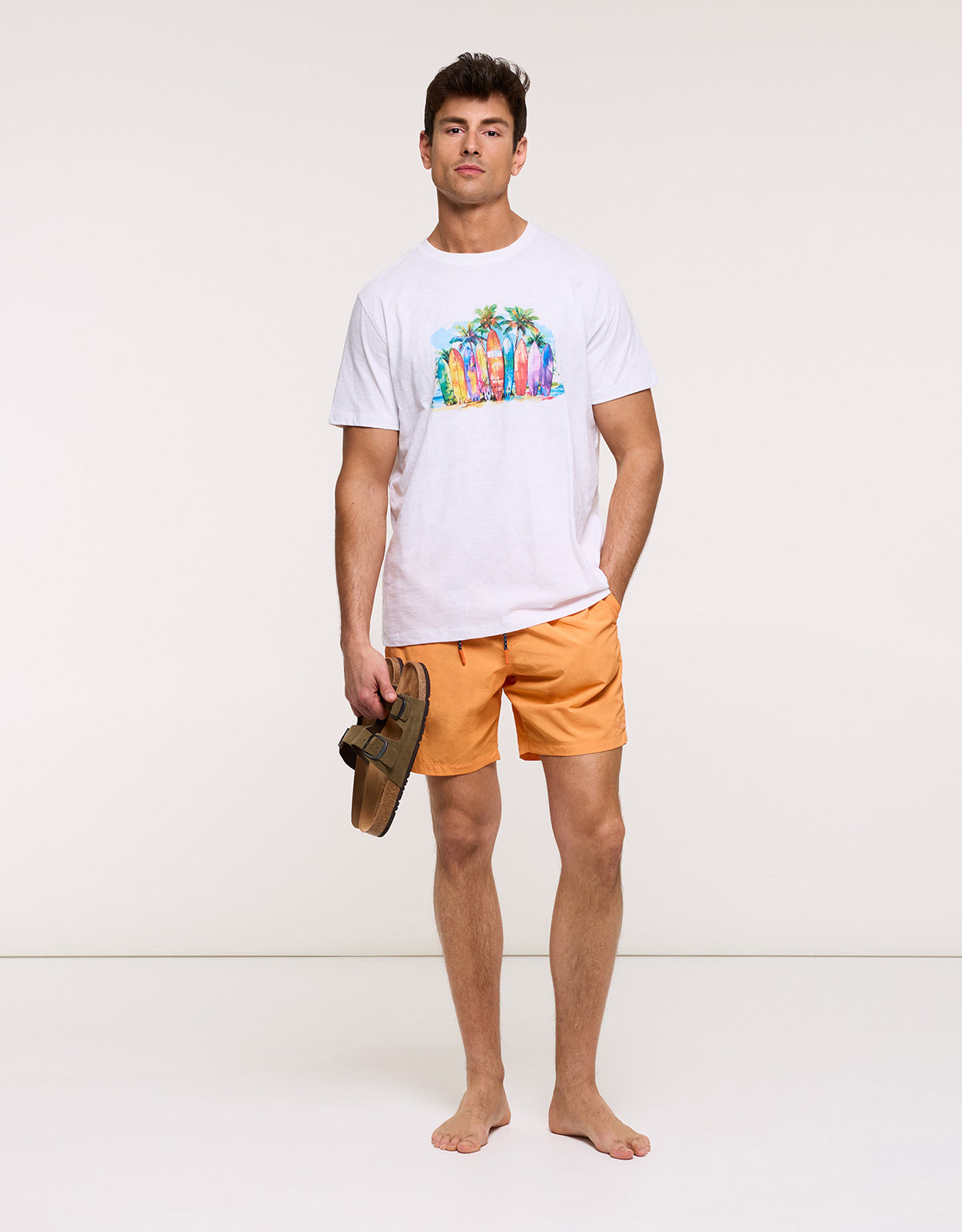 Bañador Naranja Claro - Foxer 5