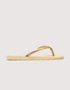 Beige Toe Flip Flop - Malibu