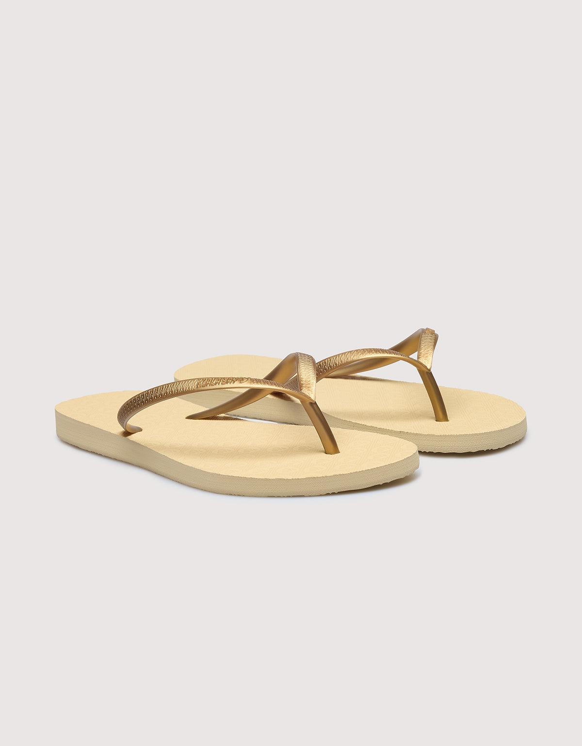 Beige Toe Flip Flop - Malibu