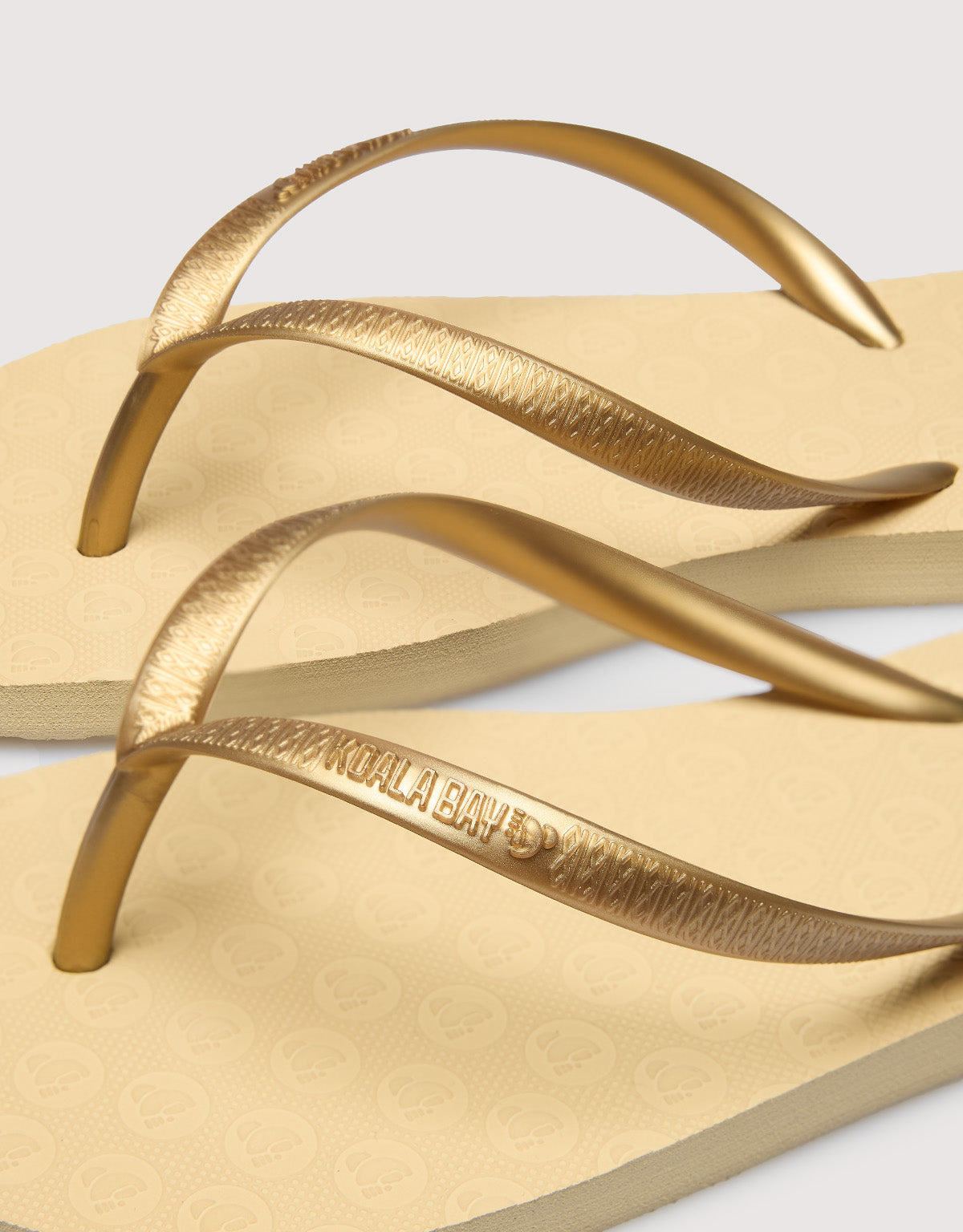 Beige Toe Flip Flop - Malibu