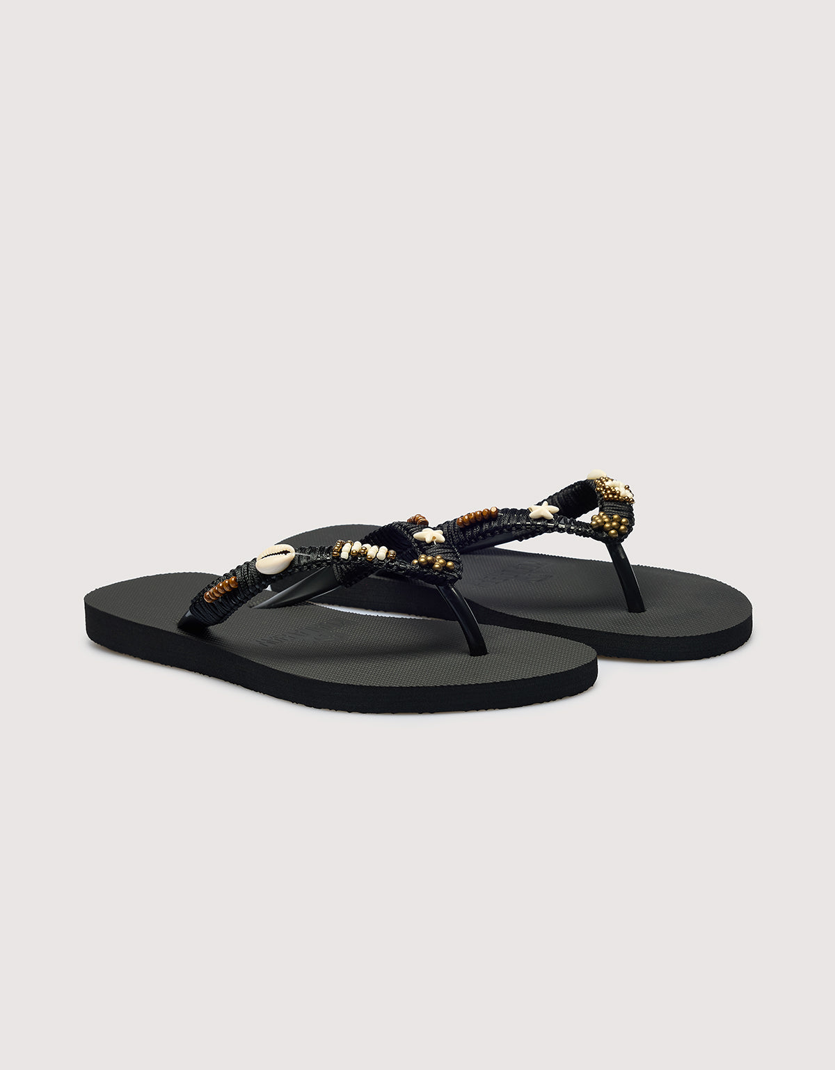 Black Toe Flip-Flop - Bora Bora