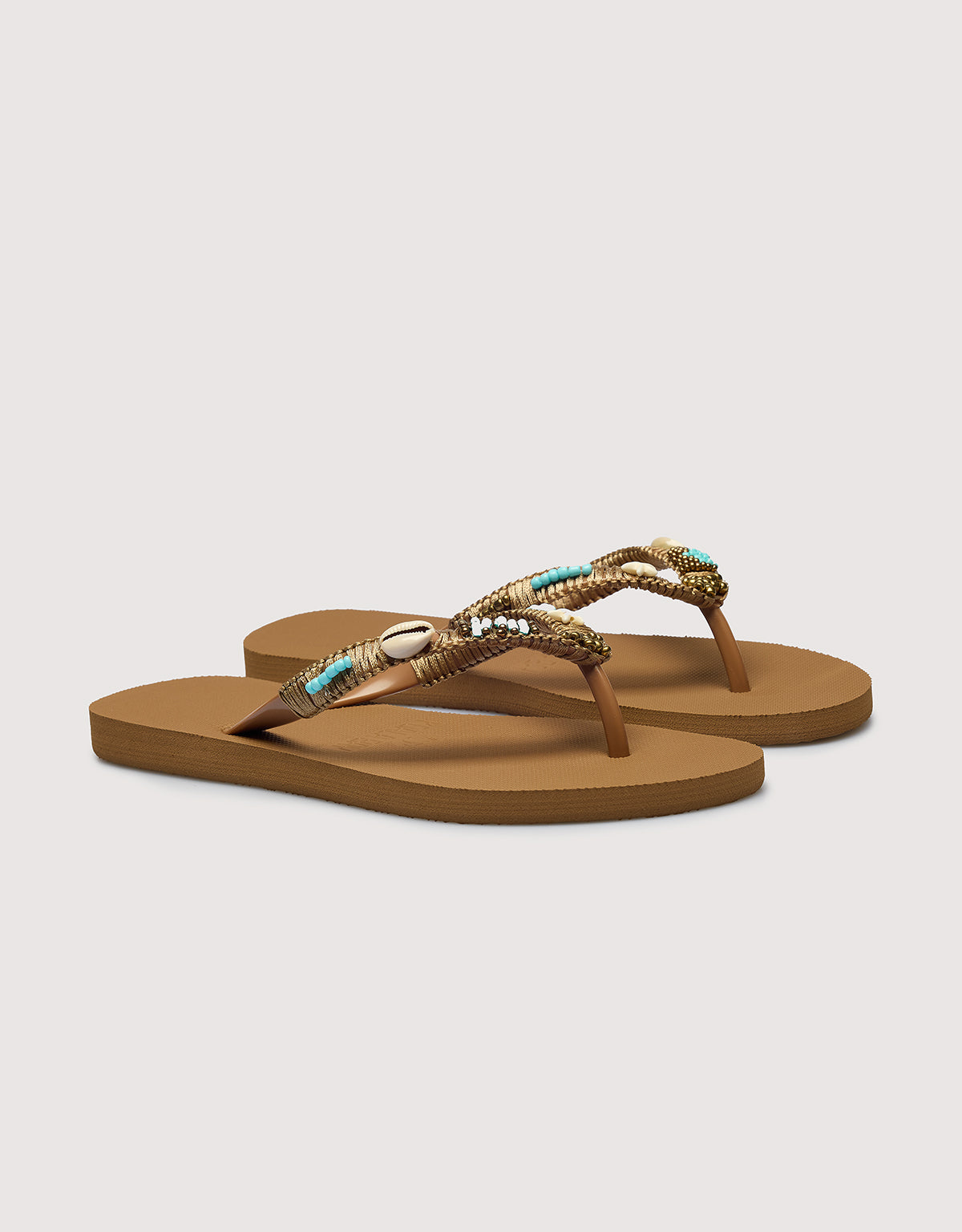 Brown Toe Thong - Bora Bora