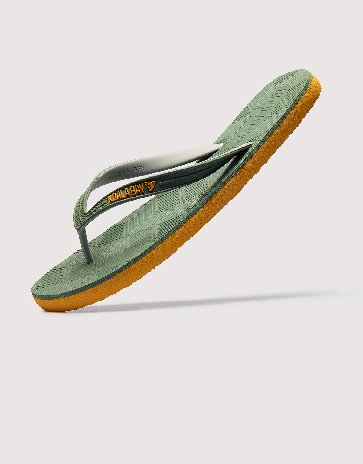 Khaki flip-flops Sandal - Kolona