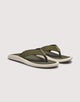 Khaki Toe Flip Flops - Kai