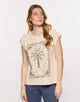 Beige Short Sleeve T-Shirt - Joei