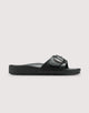 Black Flat Sandal - Lanai