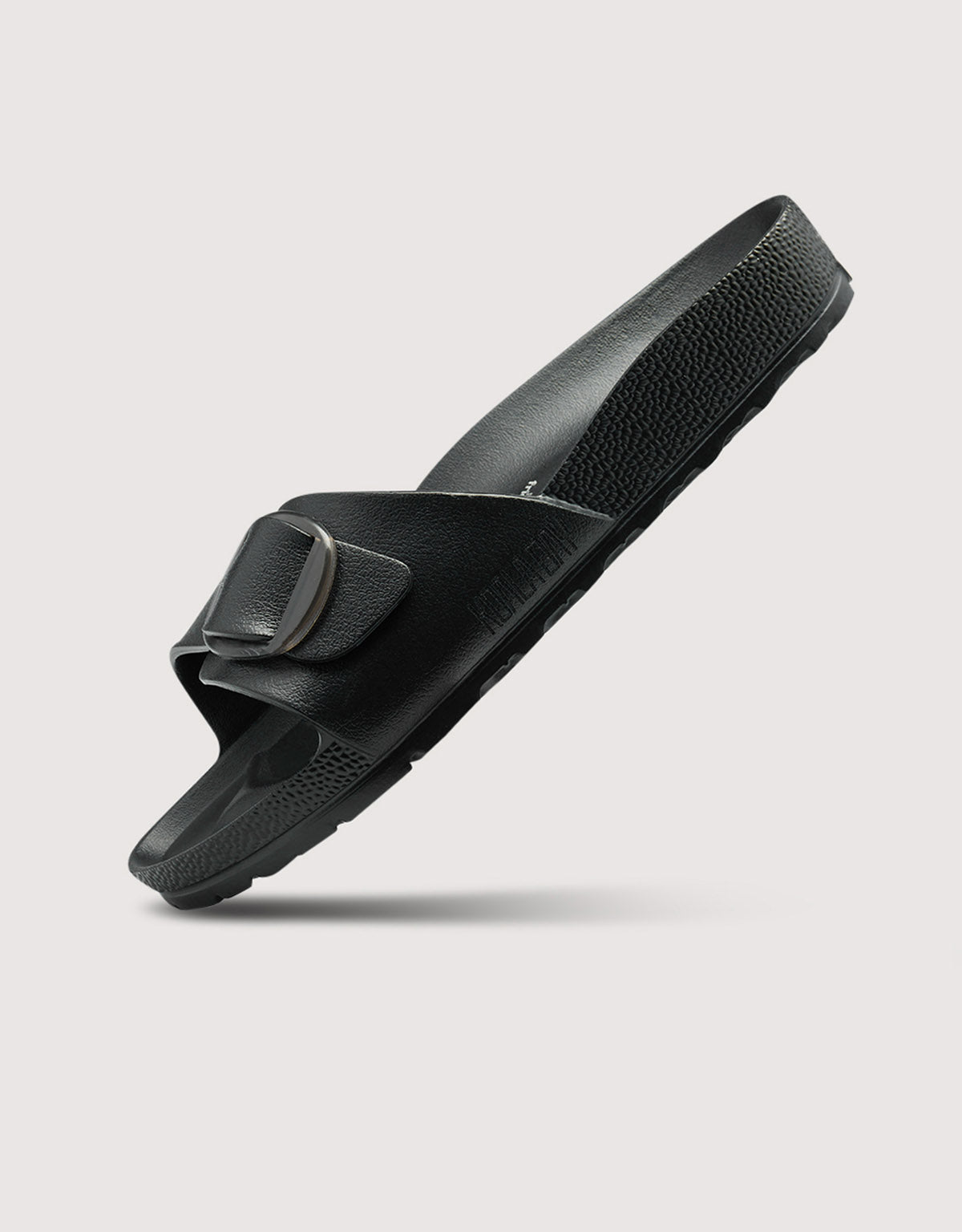 Black Flat Sandal - Lanai