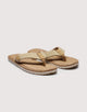 Beige Toe Post Sandal - Ecco