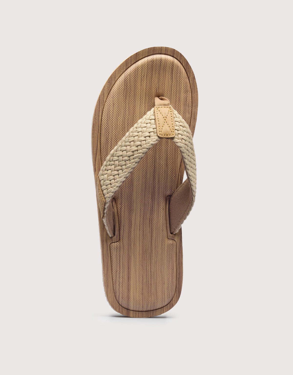 Beige Toe Post Sandal - Ecco