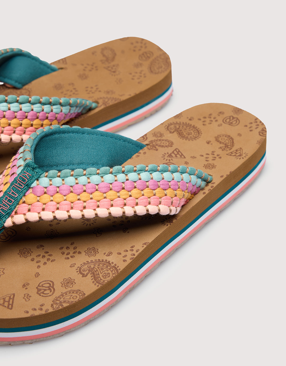 Brown Toe Post Sandal - Coos