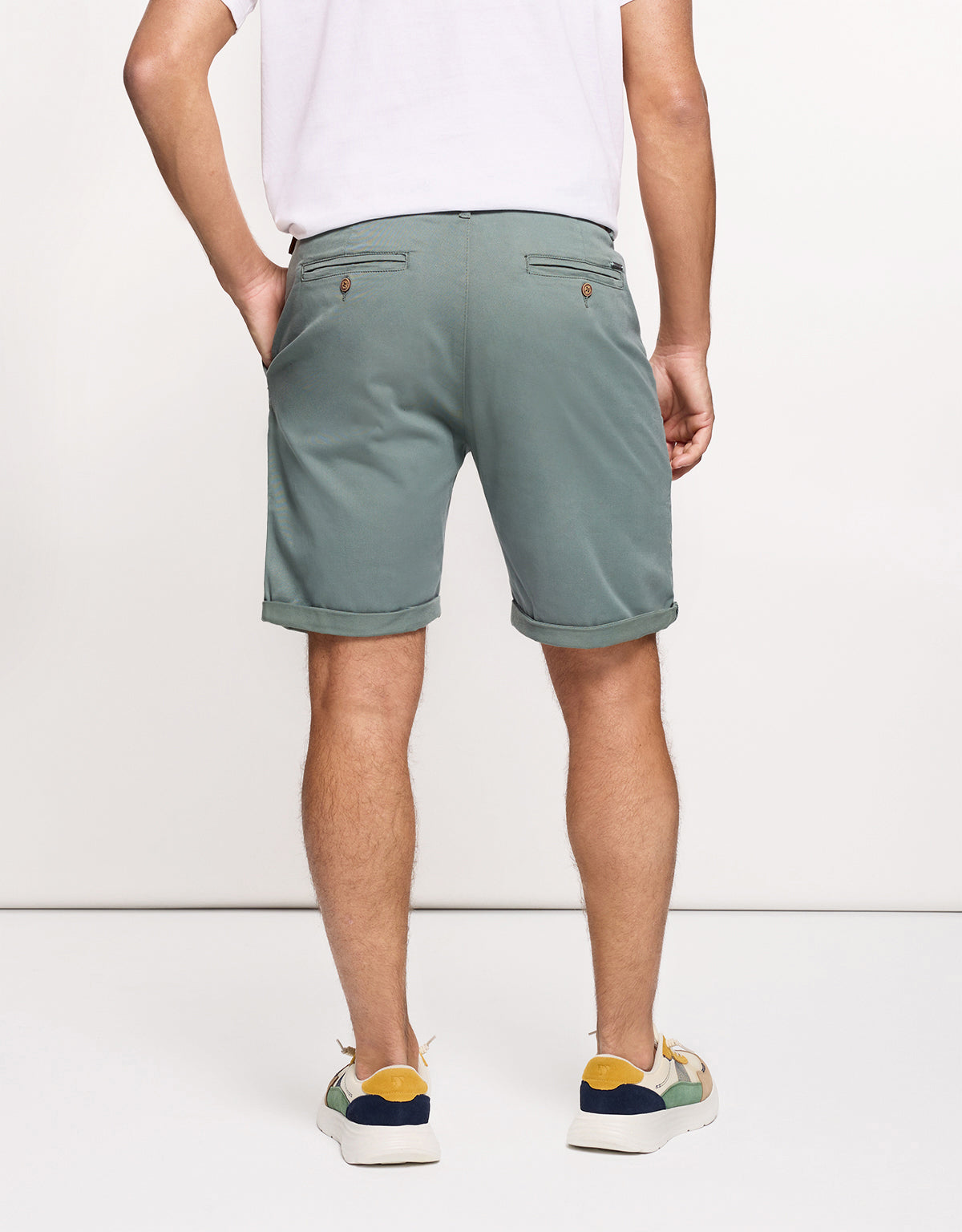 Khaki Bermuda Shorts - Esteban II