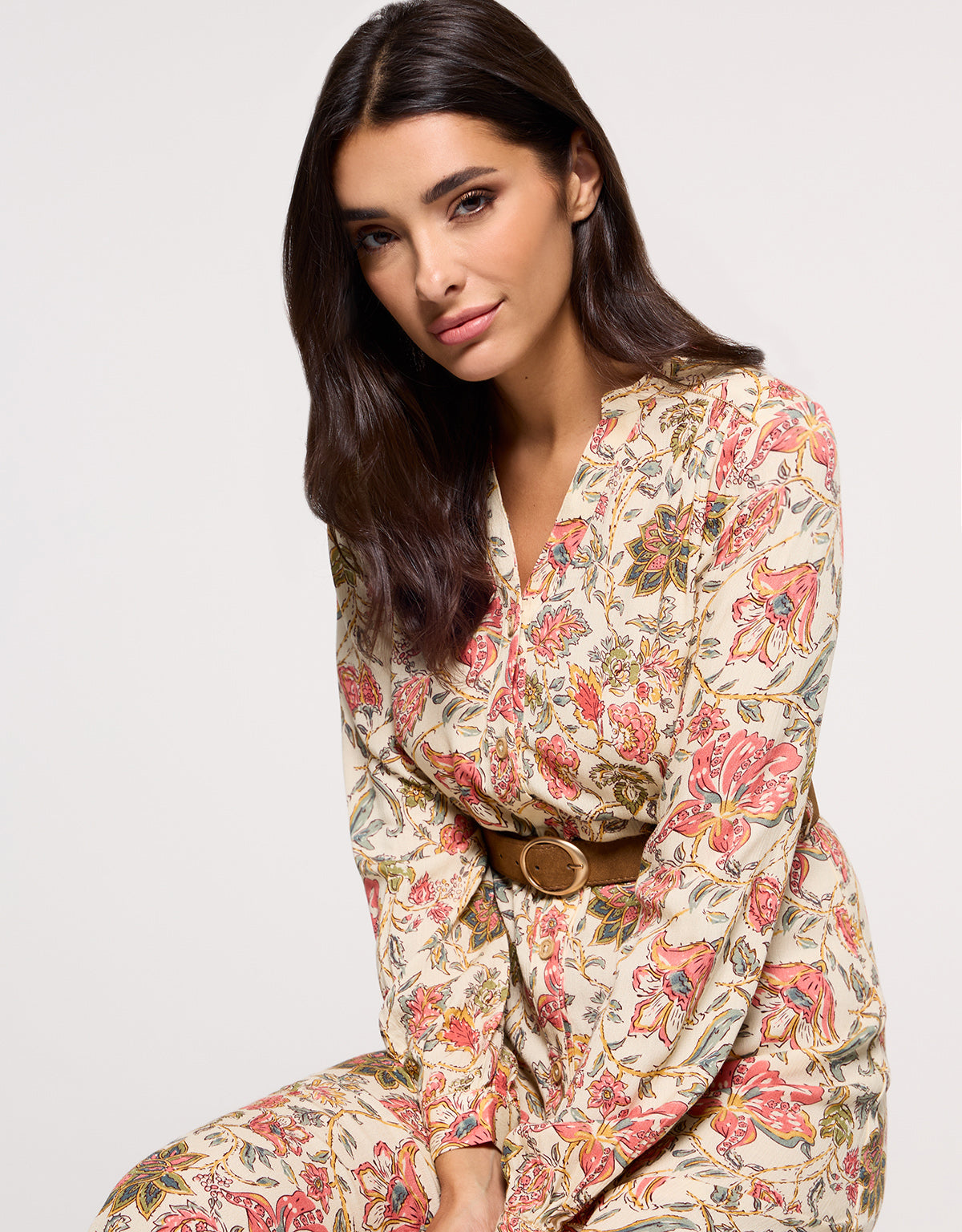 Vestido Largo Beige - Prita 10