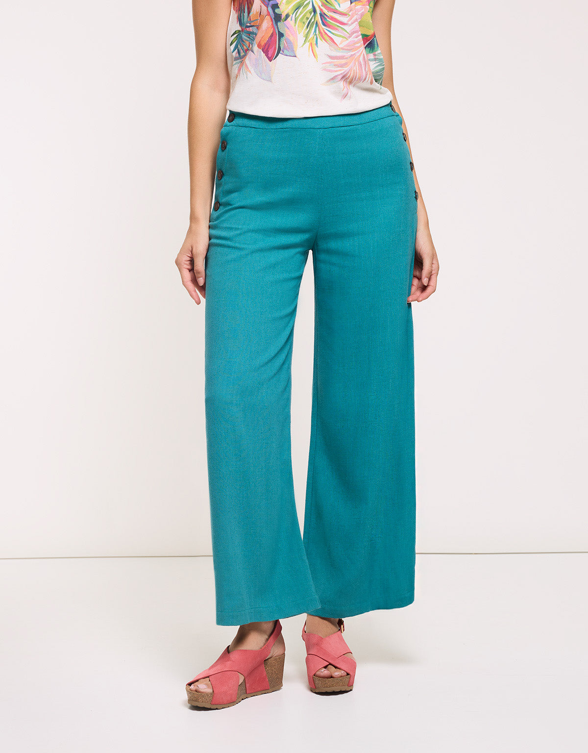 Turquoise Trousers - Johanson II