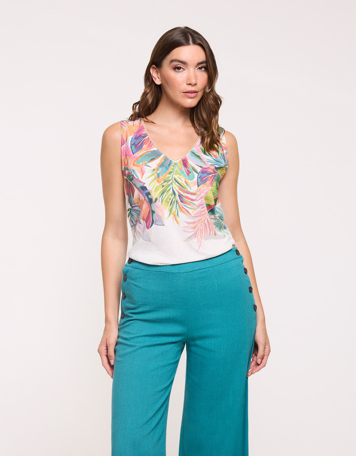 Turquoise Trousers - Johanson II