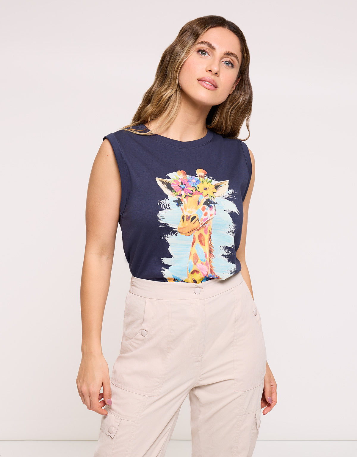 Beige Long Trousers - Zuritana II