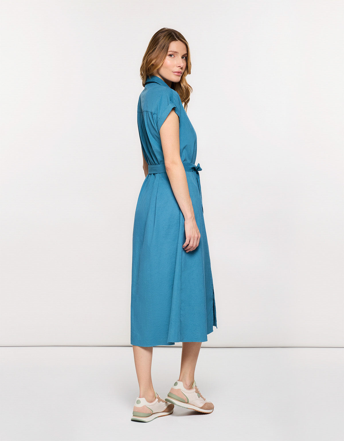 Vestido Midi Turquesa Oscuro - Veronique II 5