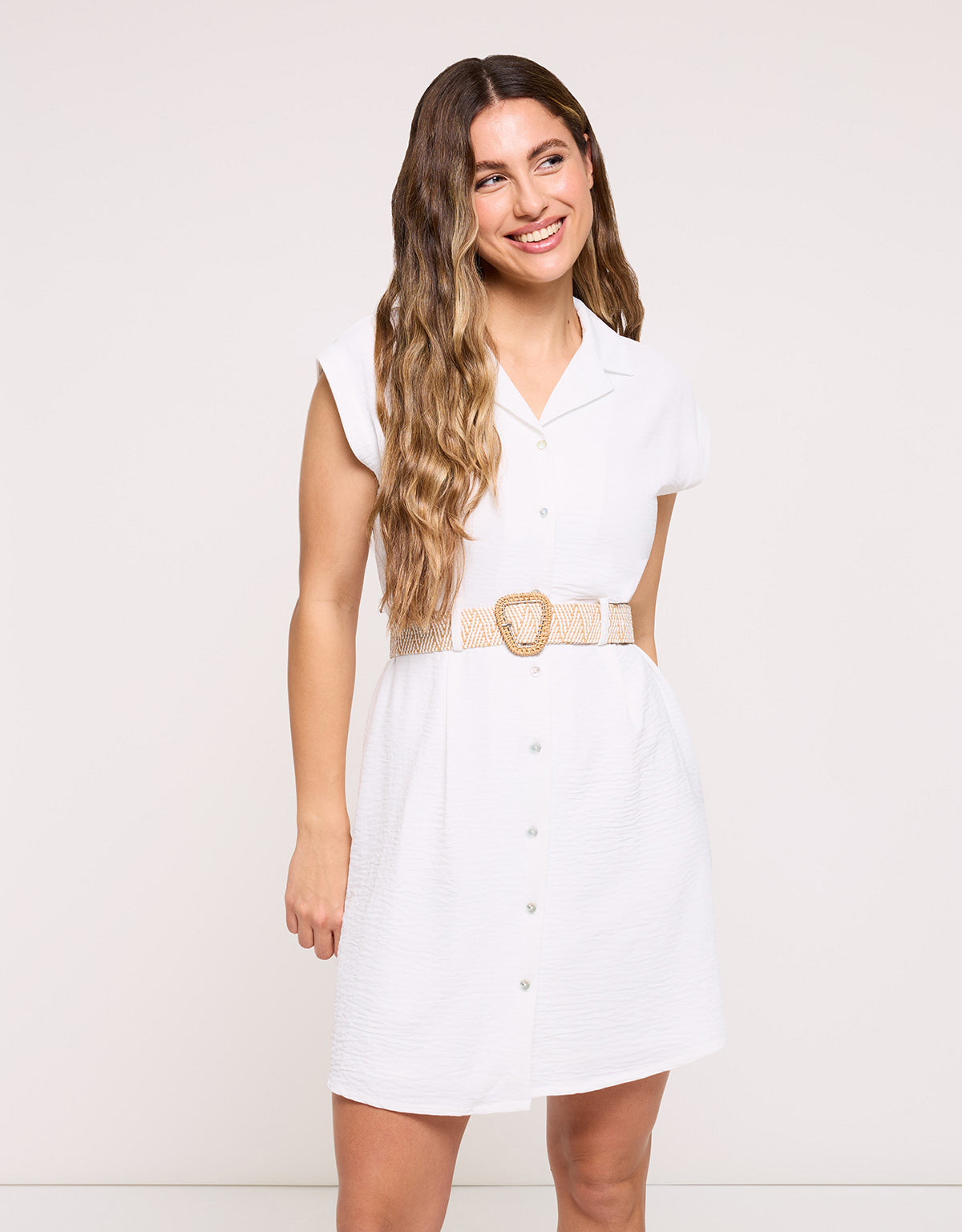 Vestido Corto Blanco - Tonlon II