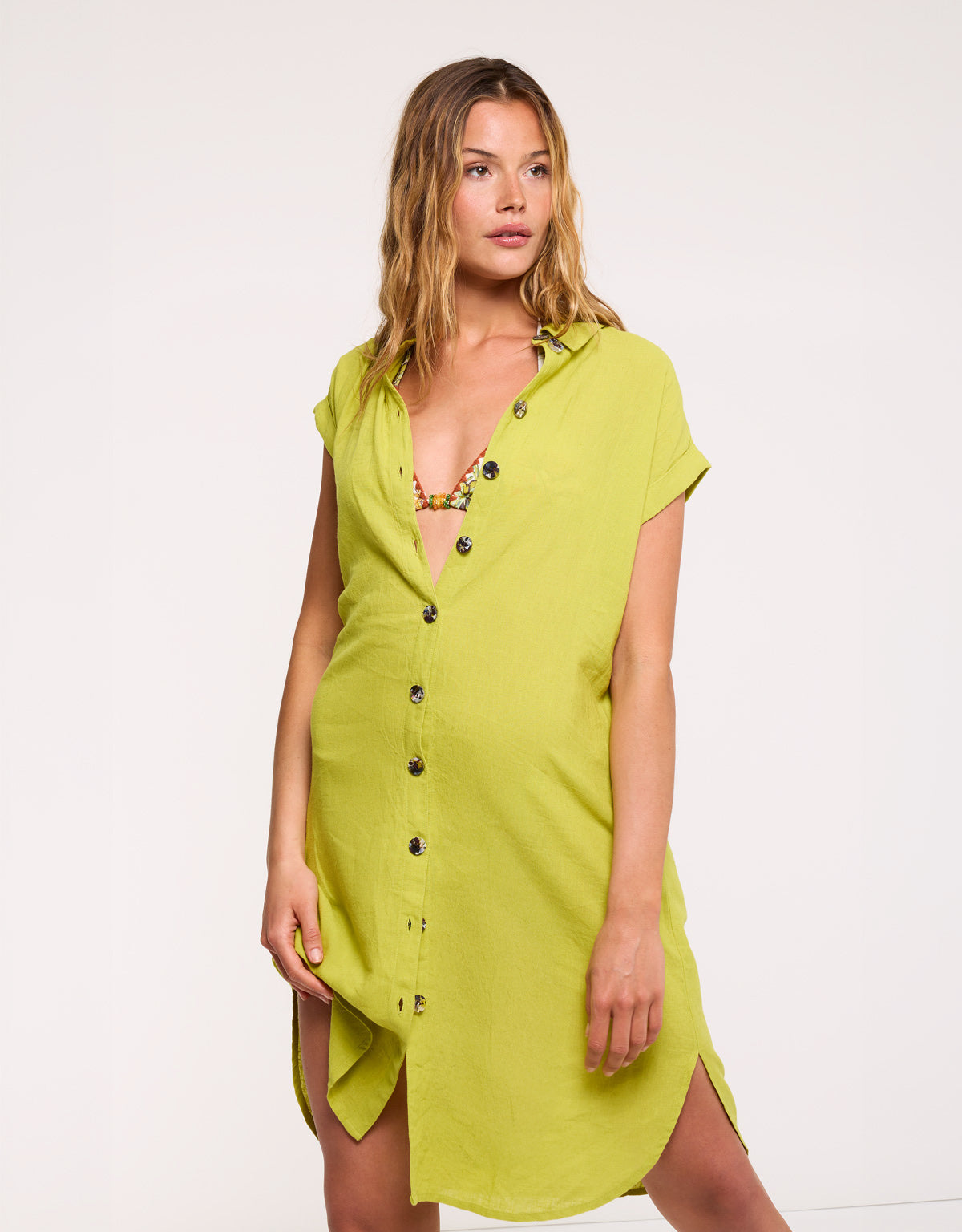 Vestido Midi Amarillo - Bayo Dos