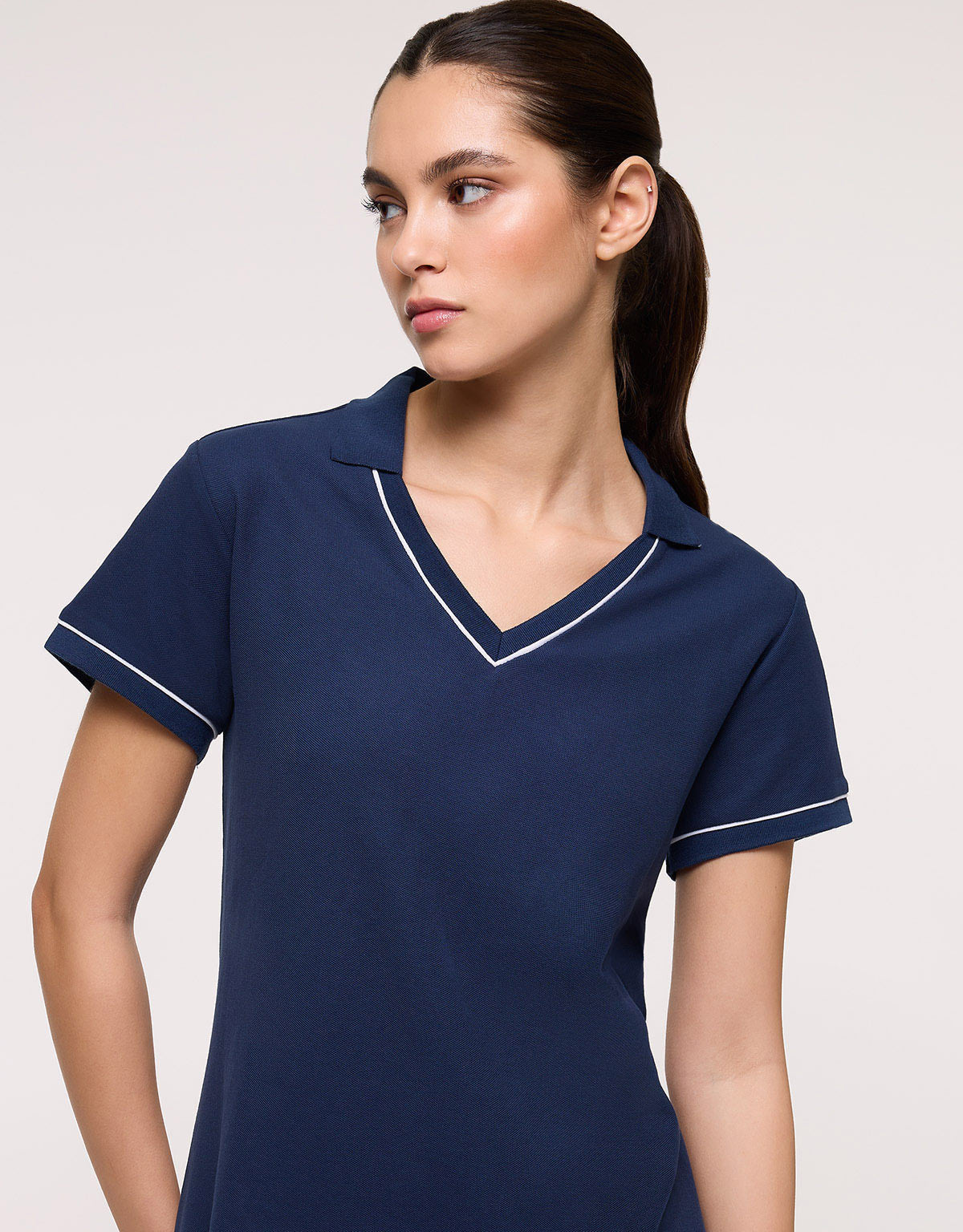 Vestido Corto Azul Marino - Llopas 3