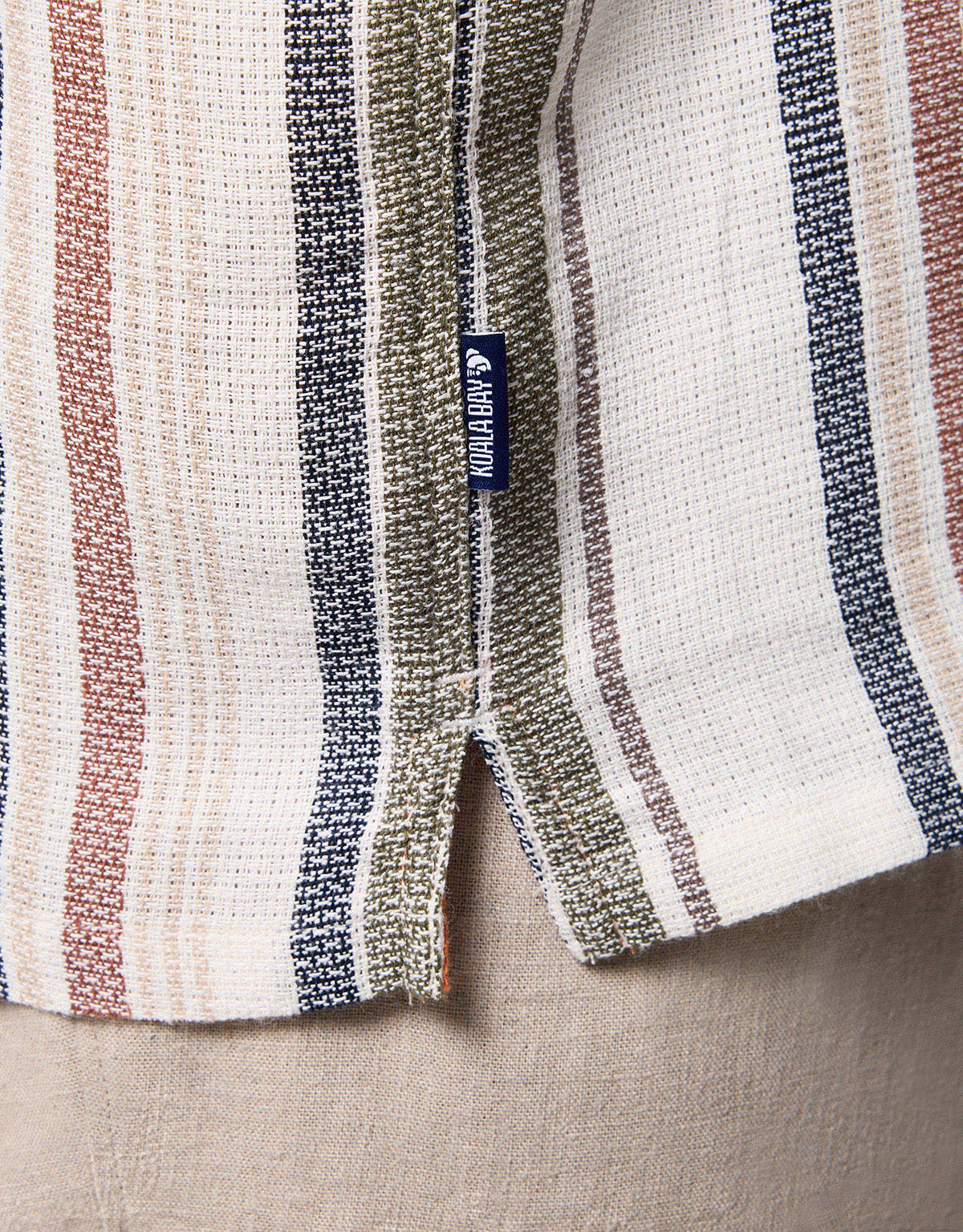 Beige Short Sleeve Shirt - Luzum