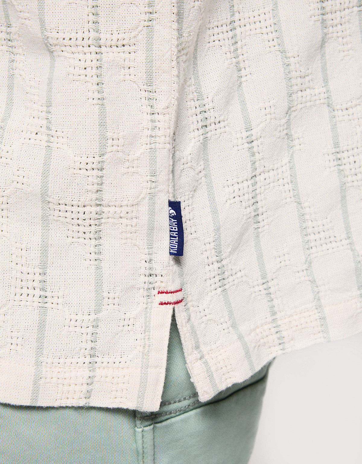 Camisa a Rayas Blanca - Dobine 5