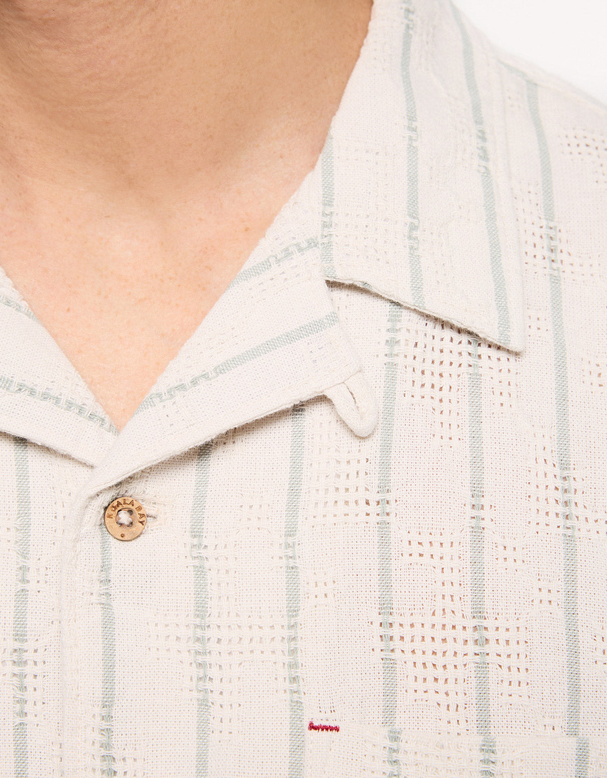 Camisa a Rayas Blanca - Dobine 6