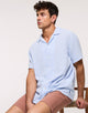 Camisa Manga Corta Azul Celeste - Bambino 2