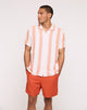Orange Short-Sleeve Shirt - Isino