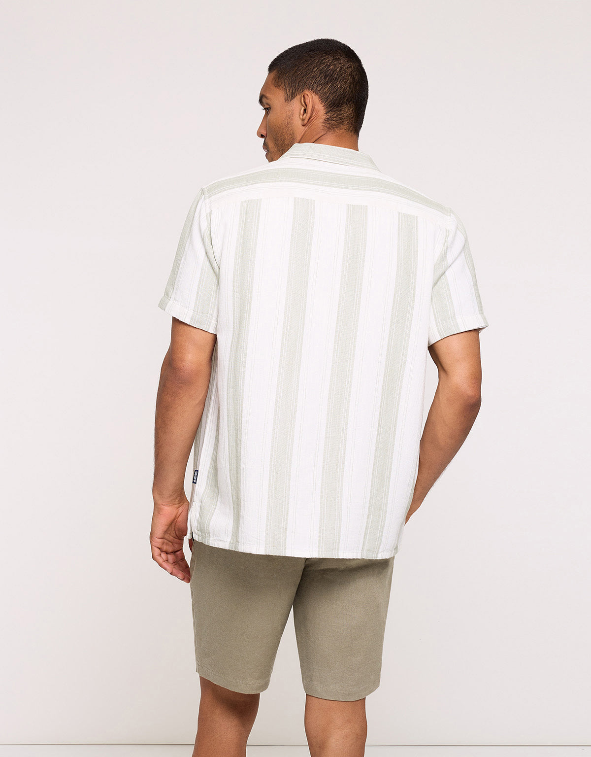 Khaki Short Sleeve Shirt - Isino