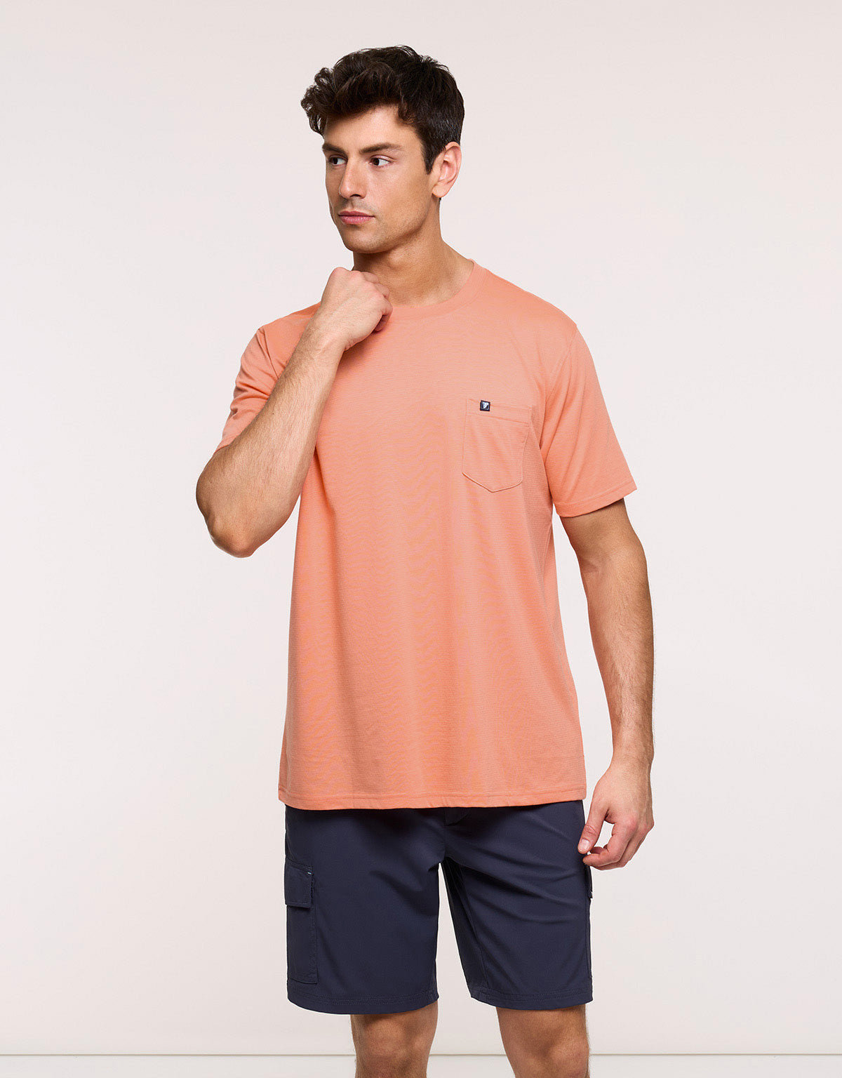 Camiseta Manga Corta Naranja - Veira