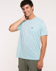 Light Blue Short Sleeve T-Shirt - Veira