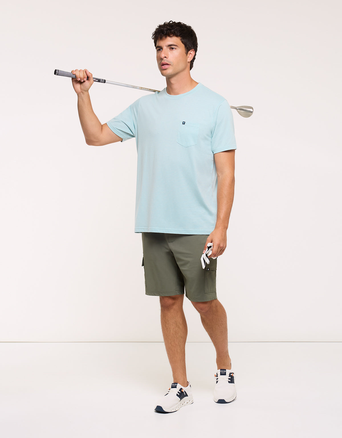Light Blue Short Sleeve T-Shirt - Veira