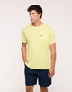 Pastel Yellow Short Sleeve T-Shirt - Veira