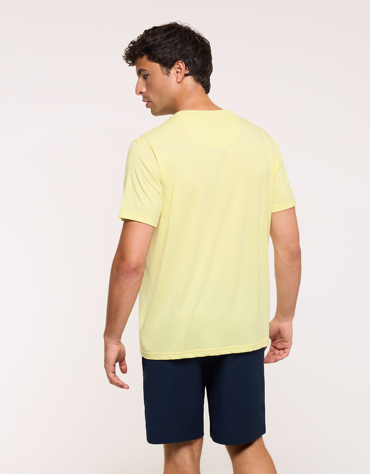 Pastel Yellow Short Sleeve T-Shirt - Veira