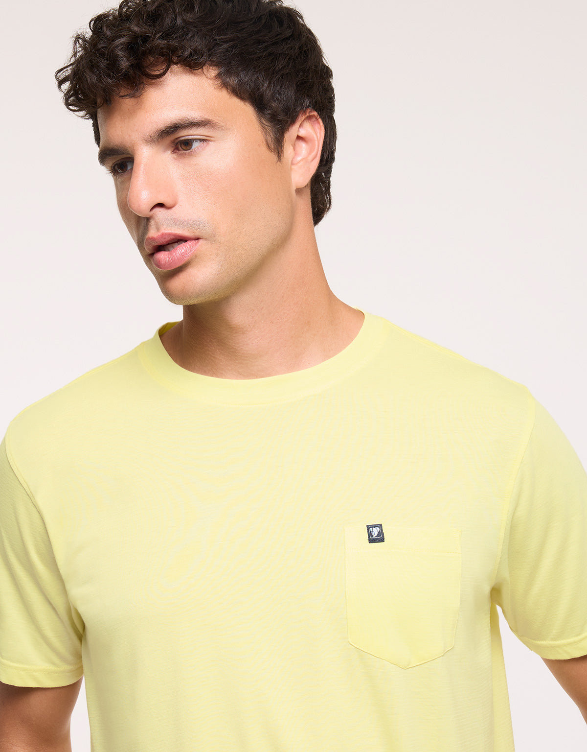 Pastel Yellow Short Sleeve T-Shirt - Veira