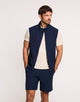 Navy Blue Sports Gilet - Zenon