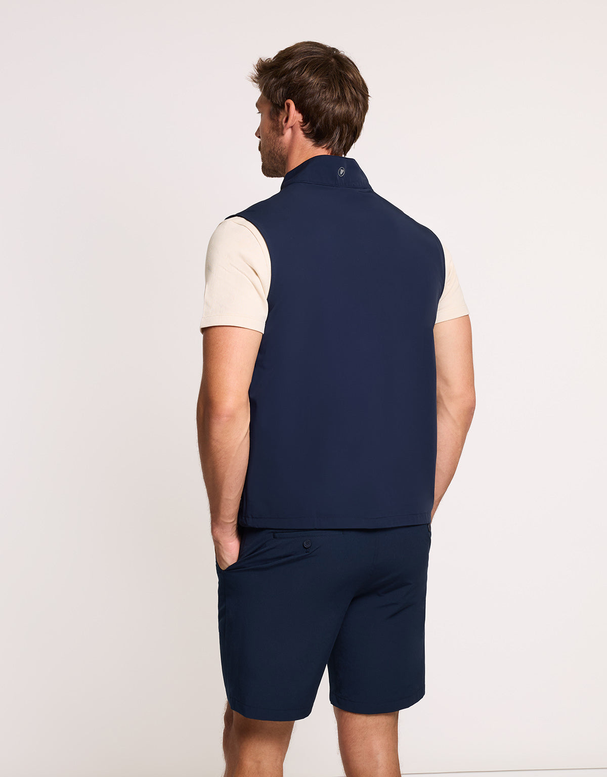 Navy Blue Sports Gilet - Zenon