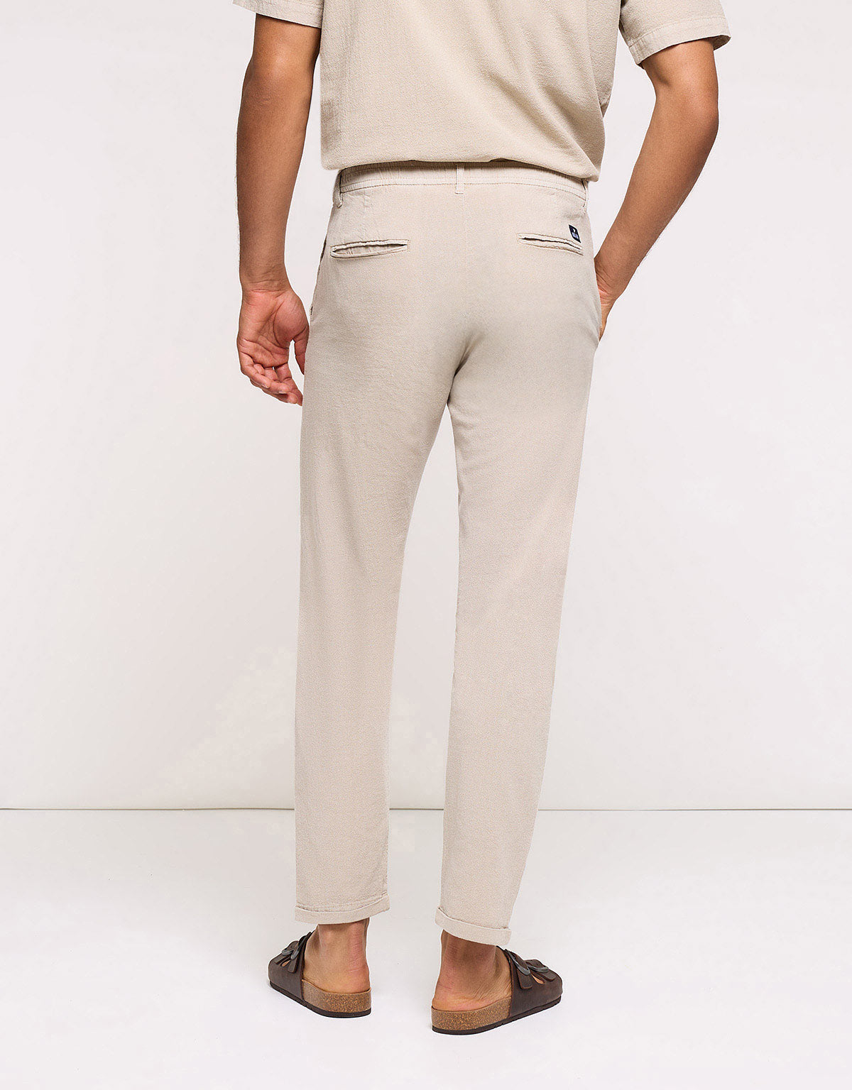 Stone Grey Long Trousers – Salento