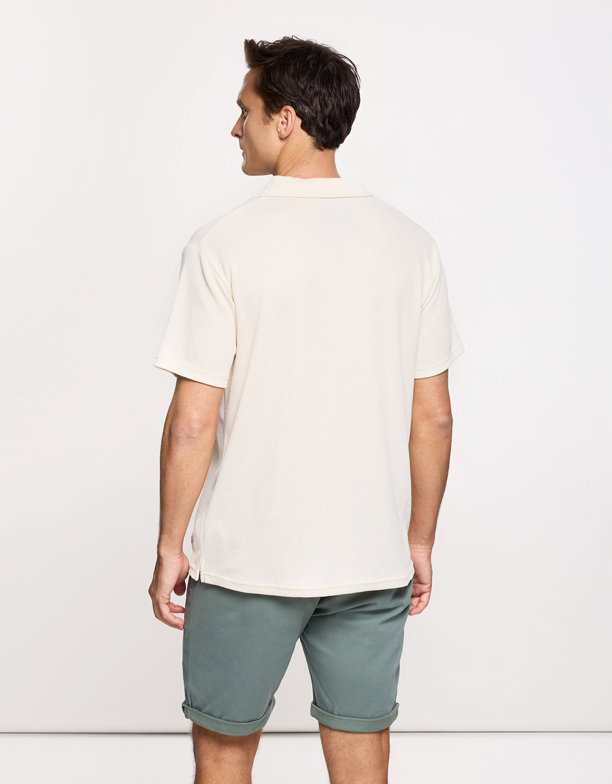 Polo Manga Corta Blanco - Anori