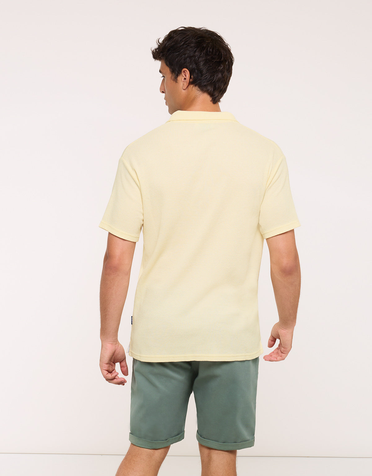 Polo Manga Corta Amarillo - Anori 3
