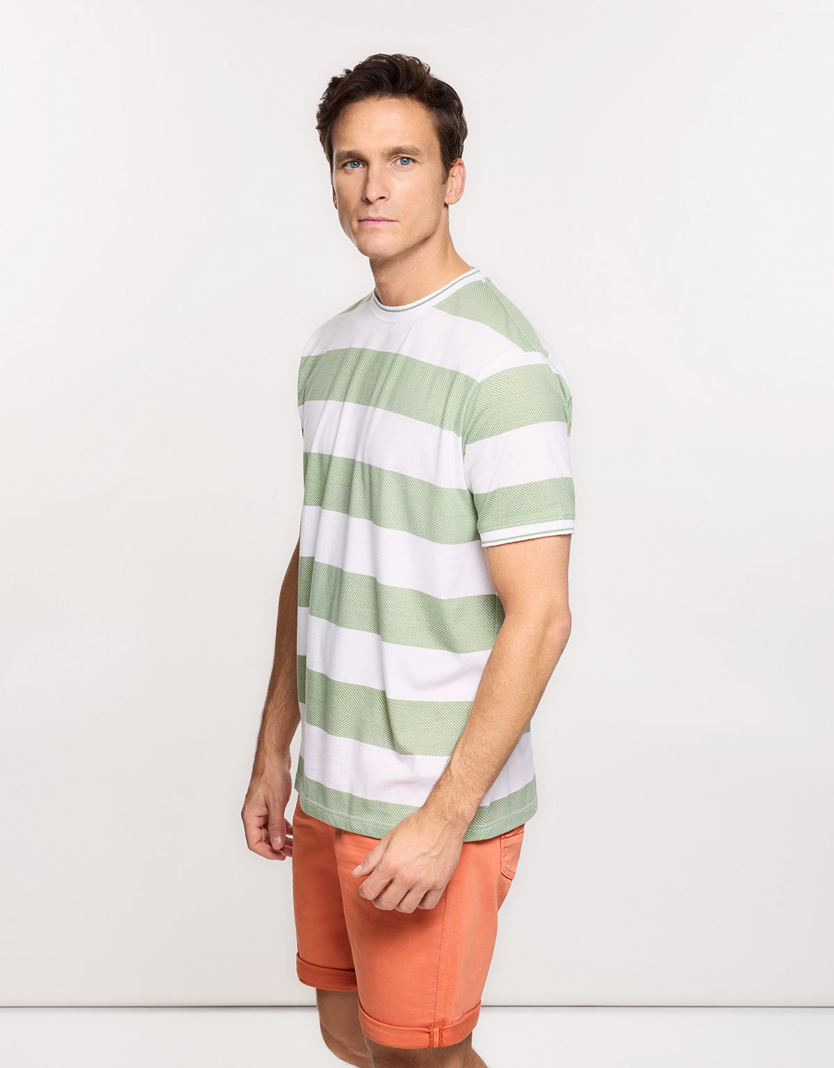 Green Short Sleeve T-Shirt - Tabio
