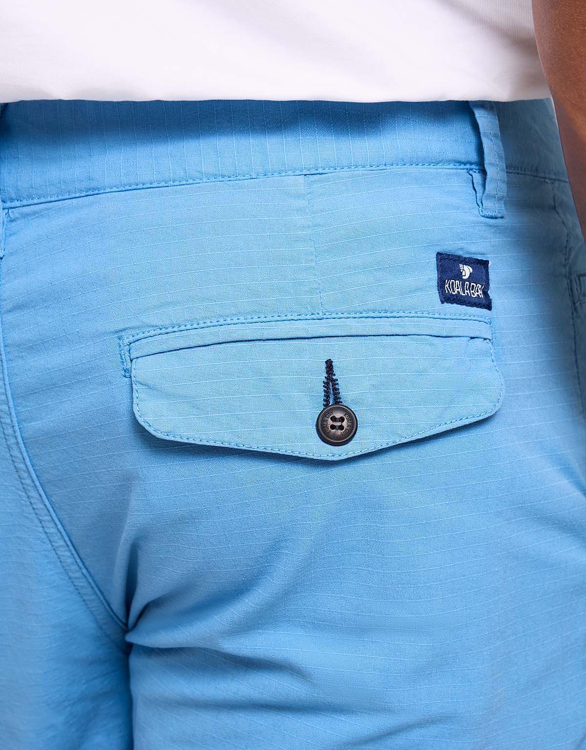 Basic Blue Bermuda Shorts - Orosi