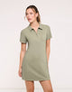 Short Khaki Dress - Veka