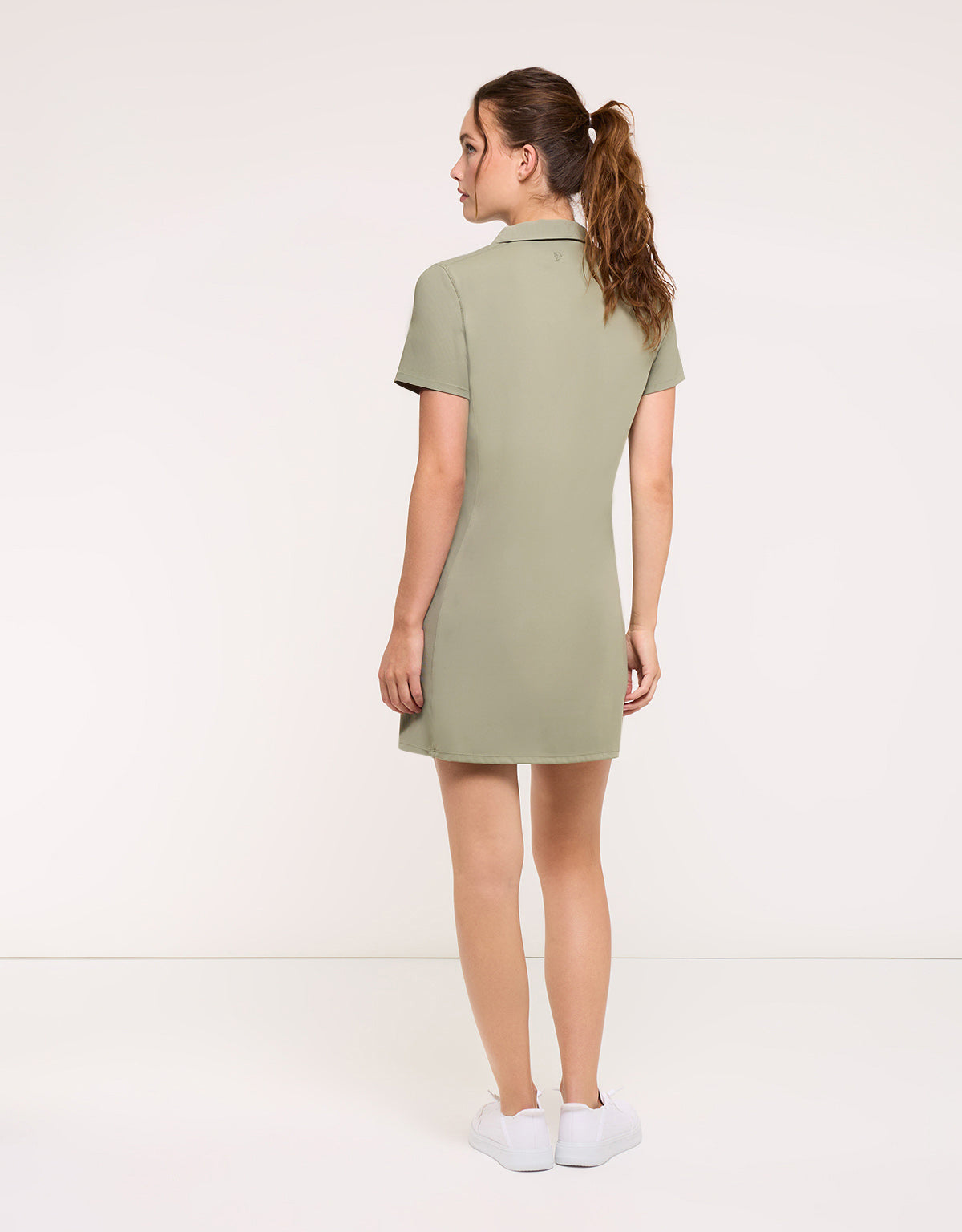 Short Khaki Dress - Veka
