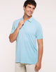 Blue Short Sleeve Polo Shirt – Livor